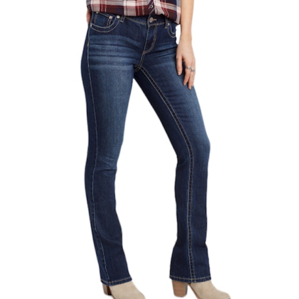 Maurices Denim Flex Slim Boot Cut Mid Rise Jeans Size 10 NWT
